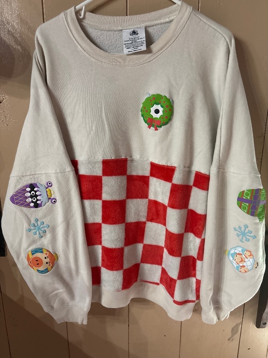 Disney Tops - Disney Pixar Holiday Checker Christmas Spirit Jersey from the 2022 holiday XXL